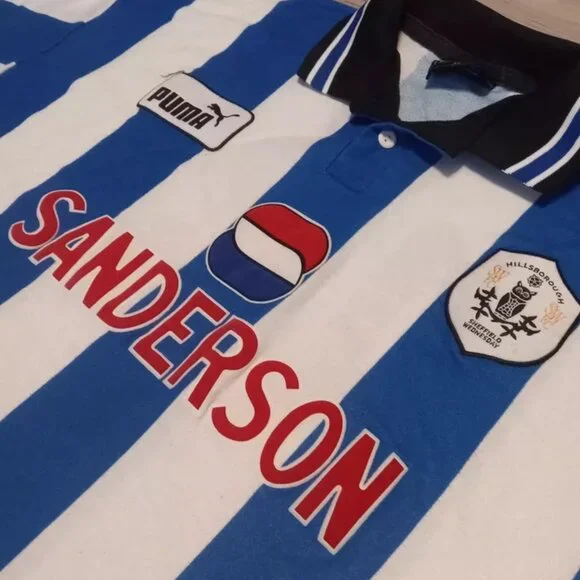 シェフィールドウェンズデー　97-99 ホームユニフォーム　puma シェフィールドウェンズデー 97-99 ホームユニフォーム puma